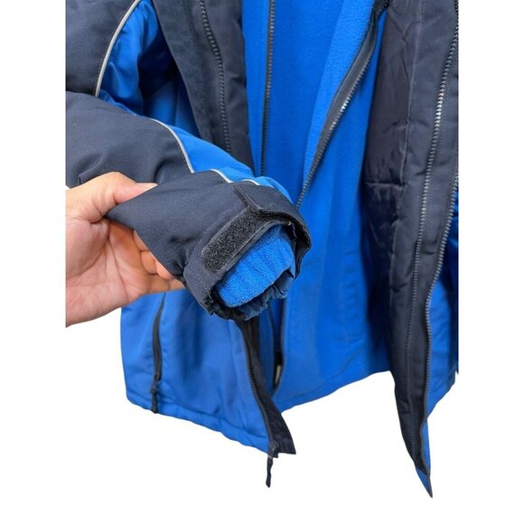 Athletech Hooded 3 in 1 Jacket Fleece Detachable Sweater Youth Size XL 14-16 - Picture 6 of 9